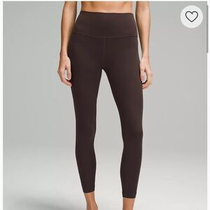 Lululemon Align High-rise Legging 25” Espresso Size 10